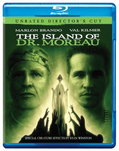 Island Of Dr. Moreau (1996) Kilmer Brando Thewlis Blu Ray Director's Cut 