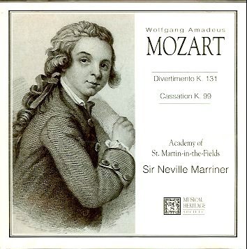 W.A. Mozart/Divertimento K.131 Cassation K.99 Nev