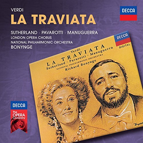 Giuseppe Verdi/La Traviata@Bonynge/Sutherland/Pavarotti/M@2 Cd