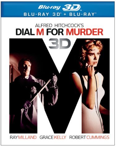 Dial M For Murder 2d 3d (1954) Milland Kelly Cummings Blu Ray Ws Nr 2 Br 