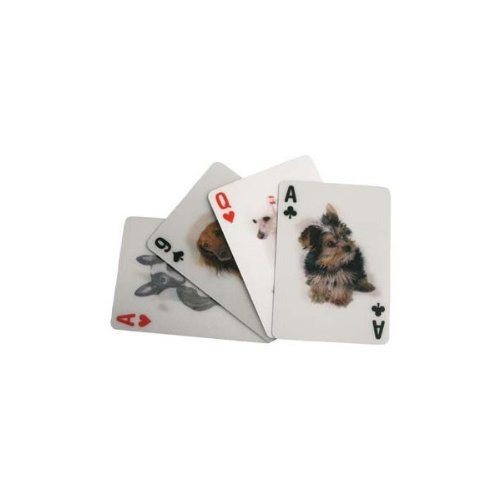 Kikkerland 3D Playing Cards Dogs