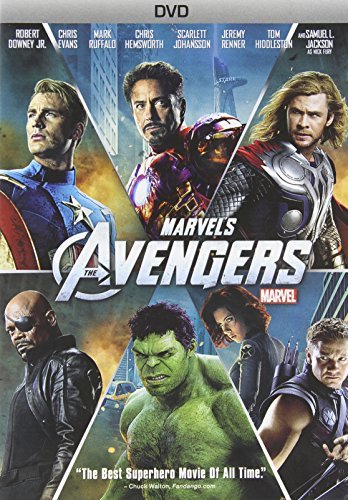 Avengers (2012) Downey Jr. Evans Ruffalo Hemsworth DVD Pg13 Ws 