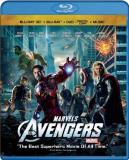 Avengers (2012) Downey Jr. Evans Ruffalo Hemsw Blu Ray Ws Pg13 Incl. DVD Dc Dmd 