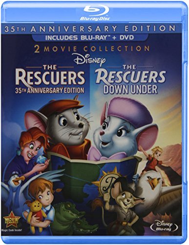 Rescuers Rescuers Down Under Double Feature Blu Ray DVD G | Zia Record