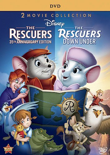 Rescuers Rescuers Down Under Double Feature DVD G Ws 