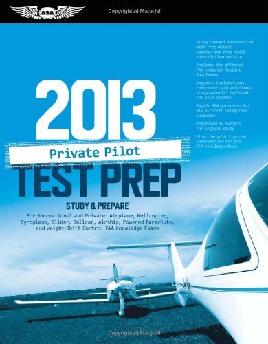 Asa Test Prep Board Private Pilot Test Prep Study & Prepare For Recreational And Private Air 2013 