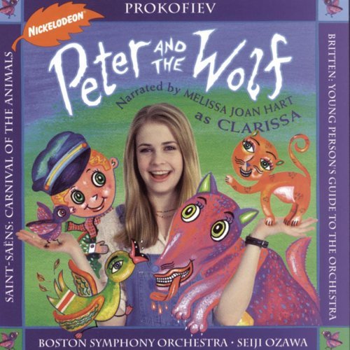 Clarissa & The Straightjackets Peter & The Wolf Prokofiev Saint Saens Britten Ozawa Boston So 