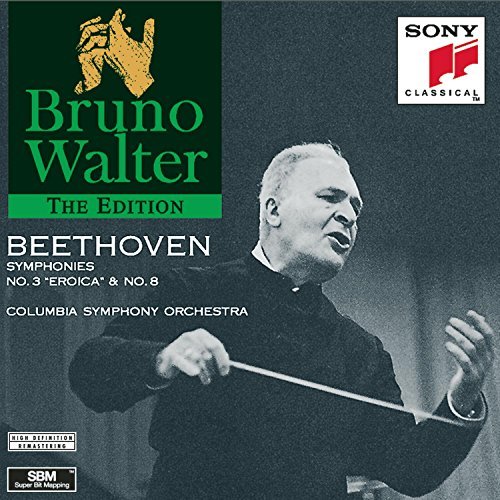 L.V. Beethoven Symphony Nos 3 & 8 Walter Columbia So 