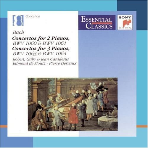 Johann Sebastian Bach/Concertos For 2 & 3 Pianos@Cd-R@Ormandy & De Stoutz & Dervaux