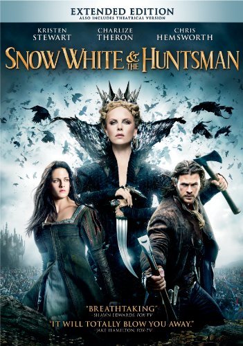 Snow White & The Huntsman Stewart Theron Hemsworth DVD Pg13 