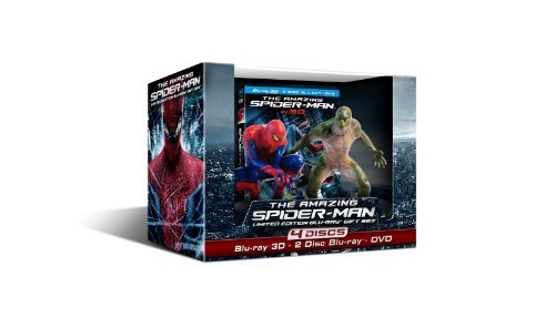 Amazing Spider-Man (2012) 3-D/Garfield/Sheen/Stone@Blu-Ray/Ws/Lmtd .Ed@Pg13/4 Br
