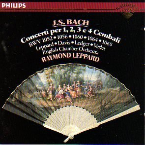 J.S. Bach/5 Harpsichord & String Concerti