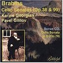 J. Brahms/Son Vc 1/2@Georgian (Vc)/Galilov (Pno)