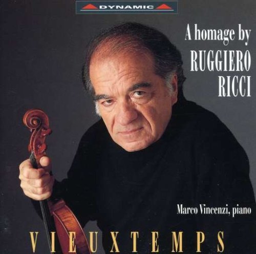 H. Vieuxtemps/Homage To Ruggiero Ricci-Fant@Ricci (Vn)/Pademi (Pno)