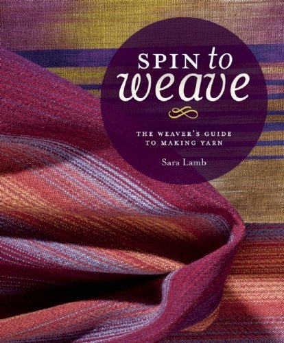 Sara Lamb Spin To Weave The Weaveras Guide To Making Yarn 