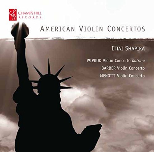 Menotti/Wiprud/Barber/American Violin Concertos@Shapira/Russian Philharmonic O