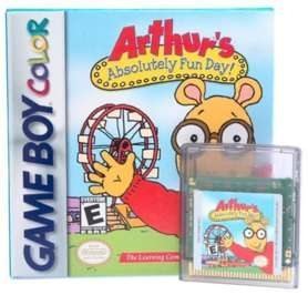 Gameboy Color Arthur's Absolutely Fun Day E 