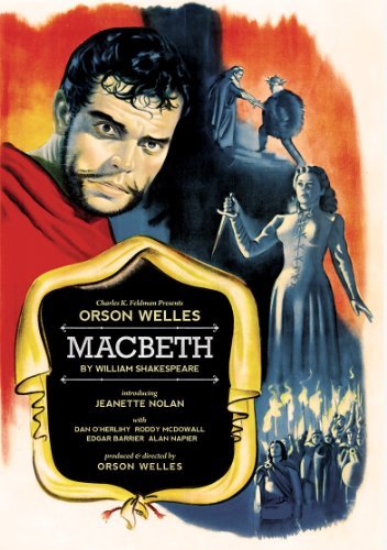 Macbeth (1948) Welles Nolan Herlihy Mcdowall Bw Nr 
