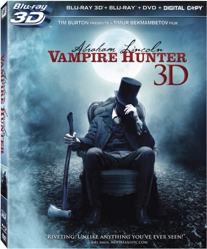 Abraham Lincoln Vampire Hunte Walker Cooper Sewell Blu Ray 3d Ws R Incl. DVD Dc 