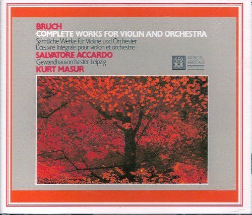 Bruch M. Complete Works For Violin & Orchestra (mu 