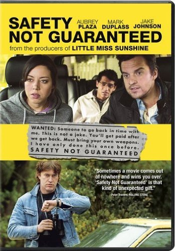 Safety Not Guaranteed Plaza Duplass Johnson DVD Uv R 