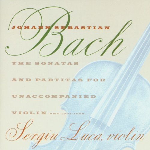 J.S. Bach Son & Partitas Solo Vn Comp Luca*sergiu (vn) 