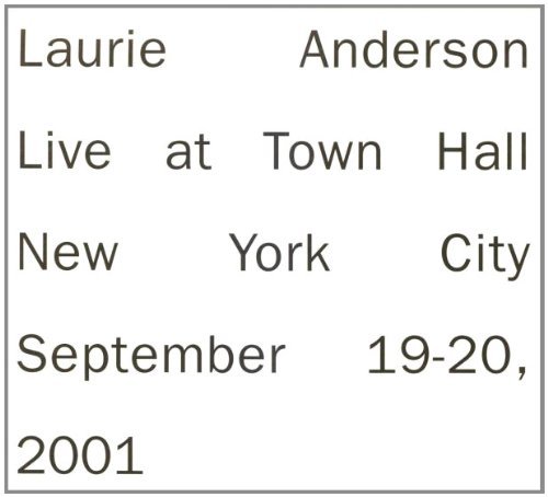 Laurie Anderson/Live In New York@2 Cd Set