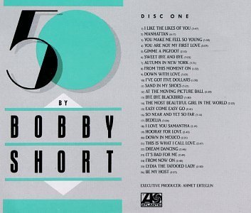 Bobby Short 50 From Bobby Short 