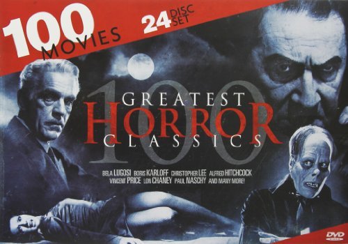 100 Greatest Horror Classics/100 Greatest Horror Classics@Clr/Bw@Nr/24 Dvd
