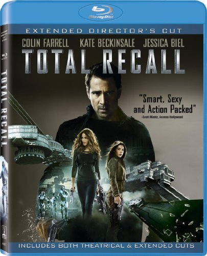 Total Recall (2012) Farrell Beckinsale Cranston Blu Ray Aws Directors Cut Ur 2 Br 