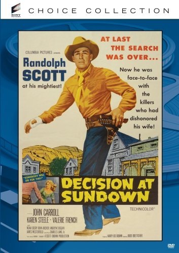 Decision At Sundown (1957)/Scott/Carroll/Steele@This Item Is Made On Demand@Could Take 2-3 Weeks For Delivery