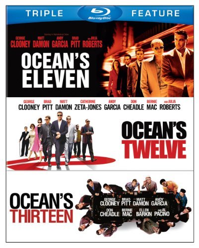 Ocean's Eleven (2001)/Ocean's Twelve/Ocean's Eleven (2001)/Ocean's Twelve@Blu-Ray/Ws@Nr/3 Br