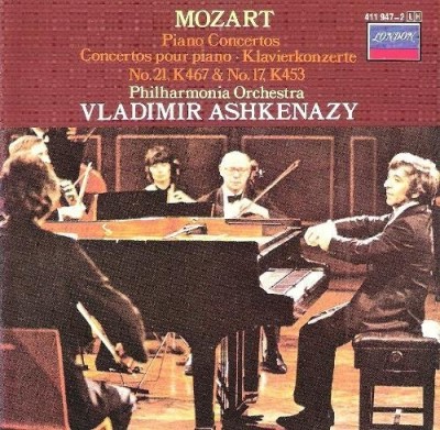 W.A. Mozart/Pno Con 17 & 21@Ashkenazy,Vladimir