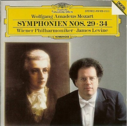 W.A. Mozart/Sym 29 & 34@Levine,James
