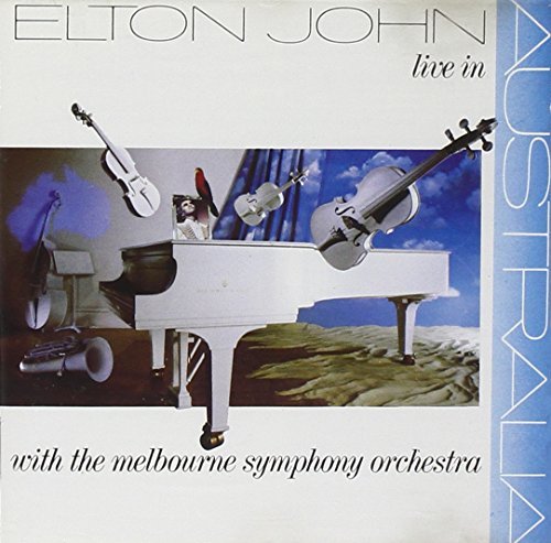 Elton John/Live In Australia Cd German Rocket 1987