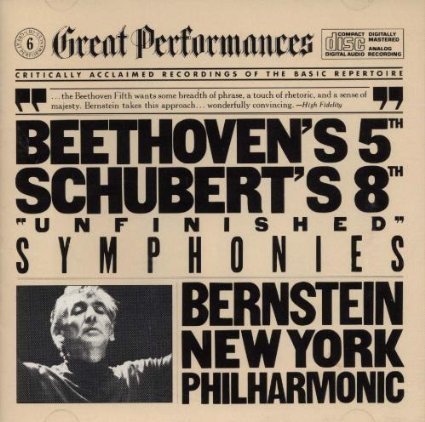 Leonard Bernstein Beethoven Sym 5 Schubert Sym 8 