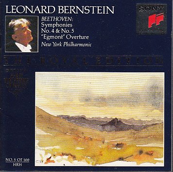L.V. Beethoven Sym 4 5 Egmont Ovt Bernstein New York Phil Bernstein New York Phil 