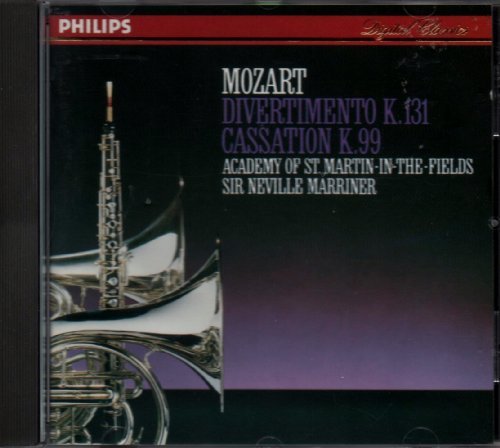 W.A. Mozart/Divertimento, K131; Cassation, K99