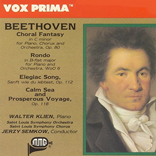 L.V. Beethoven Choral Fantasy Rondo Elegiac Song Calm Sea & 