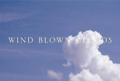 Alec Finlay Wind Blown Clouds Mini 