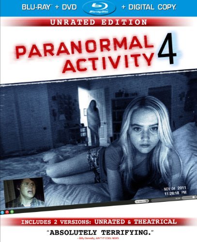 Paranormal Activity 4 Paranormal Activity 4 Blu Ray DVD Dc Director's Cut Ur Ws 