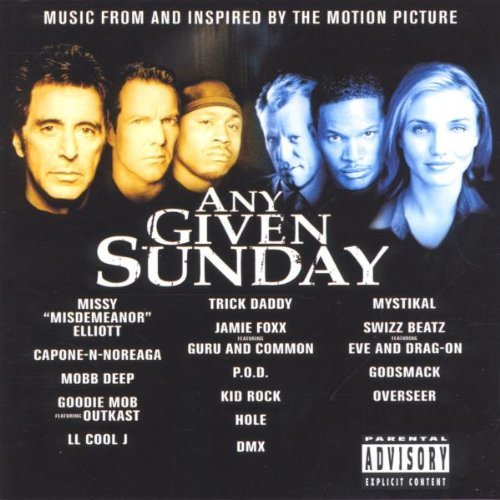 Any Given Sunday/Soundtrack@Explicit Version@Dmx/Godsmack/Mystikal/Kid Rock