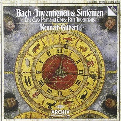 J.S. Bach Two Part & Three Part Inventions Gilbert Kenneth 