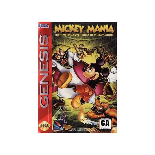 Sega Genesis Mickey Mania 