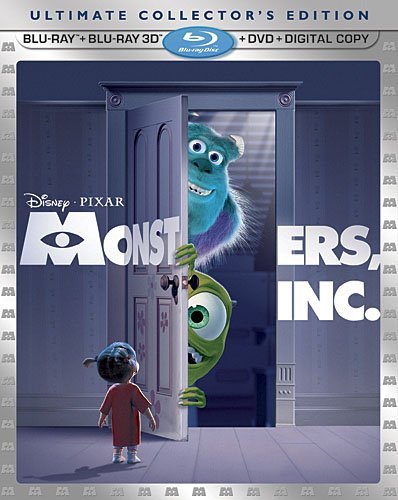 Monsters Inc 2d 3d Monsters Inc 2d 3d Blu Ray Ws G 3 Blu Incl. DVD Dc 