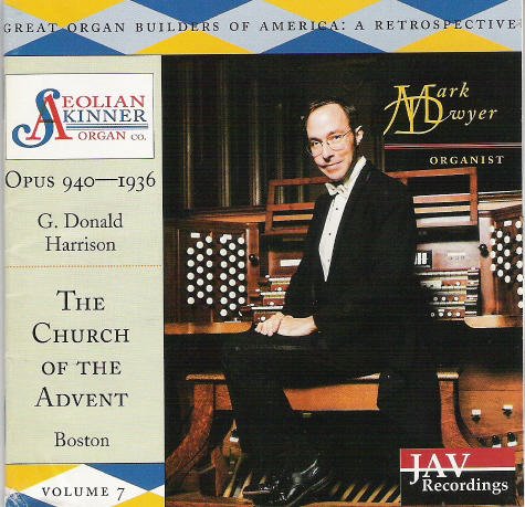Great Organ Builders Of America A Retrospective Vol. 7 