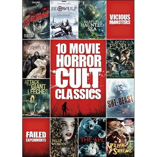 Vol. 2/10-Movie Horror Cult Classics@Ws@Nr/2 Dvd