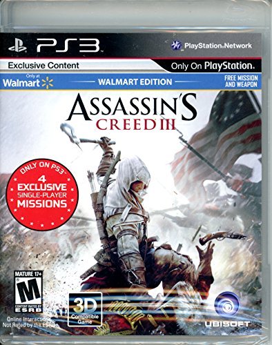 Ps3 Assassin's Creed 3 Walmart Edition 