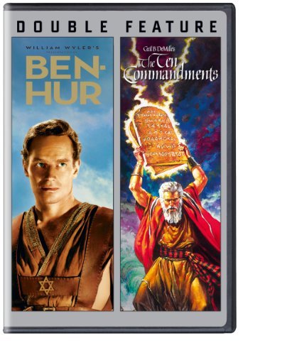 Ben Hur/Ten Commandments/Double Feature@Dvd@Nr