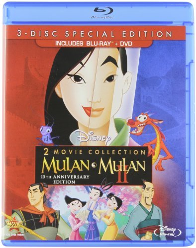 Mulan/Mulan 2/Disney@Blu-Ray/Dvd@G